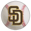 Fanmats Padres Brown/Yellow Baseball Mat -Rugs&Mats Official Shop Grainger G5759518