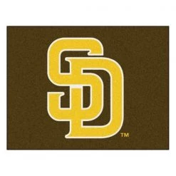 Fanmats Padres Brown/Yellow All-Star Mat