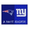 Fanmats Patriots-Giants House Divided Rug