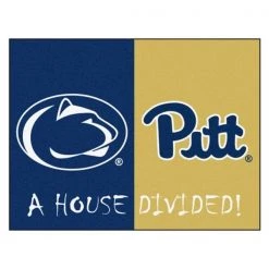 Fanmats Penn State-Pittsburgh House Divided Rug