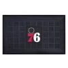 Fanmats Philadelphia 76ers Door Mat, 19.5"x31.25" -Rugs&Mats Official Shop Grainger G5760023