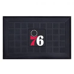 Fanmats Philadelphia 76ers Door Mat, 19.5"x31.25"