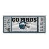 Fanmats Philadelphia Eagles Ticket Runner -Rugs&Mats Official Shop Grainger G5760260
