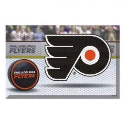 Fanmats Philadelphia Flyers Scraper Mat, Puck