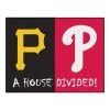 Fanmats Phillies-Pirates House Divided Rug