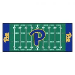 Fanmats Pittsburgh NCAA Football Runner, 30"x72"