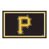 Fanmats Pittsburgh Pirates, 4 ft.x6 ft. Rug -Rugs&Mats Official Shop Grainger G5761590