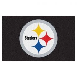 Fanmats Pittsburgh Steelers Ulti-Mat, 5 ft.x8 ft.