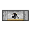 Fanmats Pittsburgh Steelers Ticket Runner -Rugs&Mats Official Shop Grainger G5762029