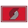 Fanmats Portland Trail Blazers, 4 ft.x6 ft. Rug -Rugs&Mats Official Shop Grainger G5762117