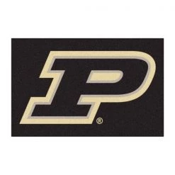Fanmats Purdue, P, Starter Rug, 19"x30"