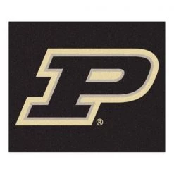 Fanmats Purdue, P, Tailgater Rug, 5 ft.x6 ft.