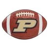 Fanmats Purdue, Train, Football Rug, 20.5"x32.5"
