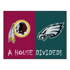 Fanmats Redskins-Eagles House Divided Rug