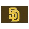 Fanmats San Diego Padres Brown/Yellow Ulti-Mat -Rugs&Mats Official Shop Grainger G5763788