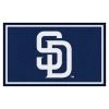 Fanmats San Diego Padres, 4 ft.x6 ft. Rug -Rugs&Mats Official Shop Grainger G5764022