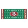 Fanmats San Francisco 49ers Runner, 30"x72" -Rugs&Mats Official Shop Grainger G5764302