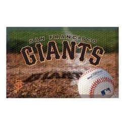 Fanmats San Francisco Giants Scraper Mat, Ball