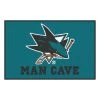Fanmats San Jose Sharks Man Cave Rug -Rugs&Mats Official Shop Grainger G5764661