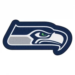 Fanmats Seattle Seahawks Mascot Mat
