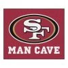 Fanmats SF 49ers Man Cave Tailgater Rug -Rugs&Mats Official Shop Grainger G5765562