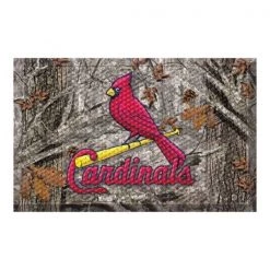 Fanmats St Louis Cardinals Scraper Mat, Camo