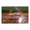 Fanmats St Louis Cardinals Scraper Mat, Ball