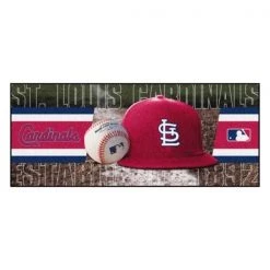 Fanmats St. Louis Cardinals Baseball Runner