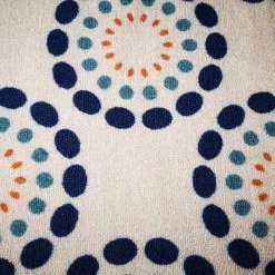 Deerlux Area Rug with Nonslip Backing, Multicolor Circle Spring Burst Pattern, 4 x 6 ft Small -Rugs&Mats Official Shop Quickway20Imports20Inc 653439xx3d19ba
