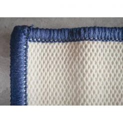 Deerlux Modern Living Room Area Rug with Nonslip Backing, Geometric Gray and Blue Trellis Pattern, 4 x 6 ft -Rugs&Mats Official Shop Quickway20Imports20Inc 653452xx1fa586