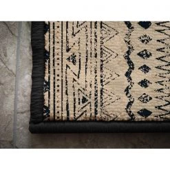 Deerlux Boho Living Room Area Rug with Nonslip Backing, Bohemian Tribal Print Pattern, 5 x 7 ft Medium -Rugs&Mats Official Shop Quickway20Imports20Inc 653586xx202a9c