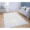 Deerlux Modern Living Room Area Rug with Nonslip Backing, Geometric Gray Wavies Pattern, 8 x 10 ft -Rugs&Mats Official Shop Quickway20Imports20Inc 653601xx7bc157