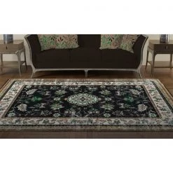 Deerlux Traditional Persian Style Living Room Area Rug w/Nonslip Backing, Classic Cream, 4 x 6 Ft -Rugs&Mats Official Shop Quickway20Imports20Inc 675705xxd2d67d