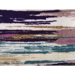 Deerlux Area Rug with Nonslip Backing, Abstract Brushstrokes and Glitter Pattern, 2.5 x 6.5 Ft Runner -Rugs&Mats Official Shop Quickway20Imports20Inc 698435xxffdcd5