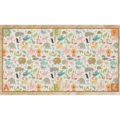 Deerlux 6 ft. Social Distancing Colorful Kids Classroom Seating Area Rug, ABC Animal Design, 8 x 15 ft XL -Rugs&Mats Official Shop Quickway20Imports20Inc 698647xx42baa7