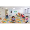 Deerlux 6 ft. Social Distancing Colorful Kids Classroom Seating Area Rug, Emoji Mask Design, 8 x 15 ft XL -Rugs&Mats Official Shop Quickway20Imports20Inc 698656xx874efe