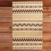 Deerlux Handwoven Boho Beige Textured 100% Wool Flatweave Kilim Rug, 3' x 5' -Rugs&Mats Official Shop Quickway20Imports20Inc 708381xx5daea7