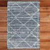 Deerlux Handknotted Denim Textured Cotton Polyester Flatweave Kilim Rug, 2' x 3' -Rugs&Mats Official Shop Quickway20Imports20Inc 708635xx2732b6