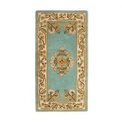Minuteman H-607 Jardin Rectangular Rug; Wintergreen