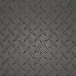 Diamond Deck 86057 5 x 7.5 ft. Charcoal Textured Motorcycle Mat