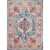 Bashian D113-TE-76X96-MH107 Dakota Collection Geometric Transitional Polypropylene Power Loom Area Rug; Teal - 7 ft. 6 in. x 9 ft. 6 in. -Rugs&Mats Official Shop Unbeatablesale20Inc BSHN1232xx1200xx8e5087