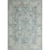 Bashian E110-AQ-2.6X8-5363 Everek Collection Floral; Oriental Transitional Polypropylene Machine Made Area Rug; Aqua - 2 ft. 6 in. x 8 ft. -Rugs&Mats Official Shop Unbeatablesale20Inc BSHN1676xx1200xxe2ef9d