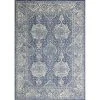 Bashian E110-DKBL-5X7.6-5363 Everek Collection Floral; Oriental Transitional Polypropylene Machine Made Area Rug; Dark Blue - 5 ft. x 7 ft. 6 in. -Rugs&Mats Official Shop Unbeatablesale20Inc BSHN1686xx650xx773774