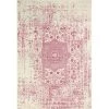 Bashian E110-IVFUC-5X7.6-5438A Everek Collection Abstract Transitional Polypropylene Machine Made Area Rug; Ivory & Fuchsia - 5 ft. x 7 ft. 6 in. -Rugs&Mats Official Shop Unbeatablesale20Inc BSHN1773xx650xx10e64c