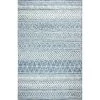 Bashian R131-DEN-5X7.6-AL118 5 ft. x 7 ft. 6 in. Valencia Collection Transitional 100 Percent Wool Hand Tufted Area Rug; Denim -Rugs&Mats Official Shop Unbeatablesale20Inc BSHN2506xx650xx2bd47e