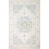 Bashian C189-BE-5X7.6-CR411 5 ft. 2 in. x 7 ft. 6 in. Corsica Collection Bohemian Polyester Power Loom Area Rug; Beige -Rugs&Mats Official Shop Unbeatablesale20Inc BSHN2787xx1200xxaac745