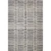 Bashian S185-GY-8X10-ST264 Bashian Chelsea Collection Striped Contemporary 100 Percent Wool Hand Tufted Area Rug; Grey - 7 ft. 6 in. x 9 ft. 6 in. -Rugs&Mats Official Shop Unbeatablesale20Inc BSHN796xx650xx37b826