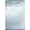 Bashian C183-SKY-4X6-WZ Bashian Radiance Collection Solid Contemporary 100 Percent Banana Silk Hand Loomed Area Rug; Sky - 3 ft. 9 in. x 5 ft. 9 in. -Rugs&Mats Official Shop Unbeatablesale20Inc BSHN817xx650xxb9b9b1