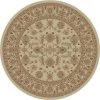 Concord Global Trading Concord Global 44420 5 ft. 3 in. Jewel Antep - Round; Ivory -Rugs&Mats Official Shop Unbeatablesale20Inc CNC1294xx650xx6bcaff