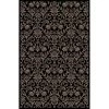 Concord Global Trading Concord Global 49434 3 ft. 11 in. x 5 ft. 7 in. Jewel Damask - Black -Rugs&Mats Official Shop Unbeatablesale20Inc CNC1493xx650xx20a841
